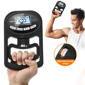 Innstar kẹp sức mạnh kiểm tra 265lbs/120kg tay kỹ thuật số lực kế Grip sức mạnh mét LCD tay Grip strengthener tay Gripper