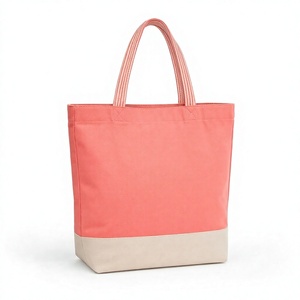 Bolsa de Mano Ecológica de Lona con Logotipo Personalizado, Bolsa de Compras de Algodón con Cremallera, Bolso de Hombro para Compras, Viajes y Uso Diario - Product Image 4