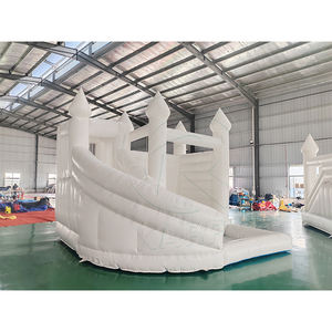 Structure gonflable d'intérieur pour enfants, avec toboggan et piscine, idéale pour les fêtes de mariage et les événements. - Product Image 3