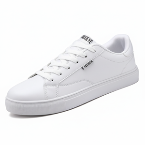 Scarpe da uomo Up0372r nuovo modello Flat Sung bianche eleganti Casual Fitness Walking scarpe - Product Image 1
