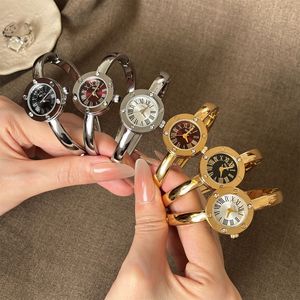 นาฬิกาข้อมือสแตนเลสสตีลชุบทอง 18K แบบยูนิเซ็กซ์ ดีไซน์เรียบง่ายแต่โดดเด่น ทันสมัย โรแมนติก หรูหรา - Product Image 6