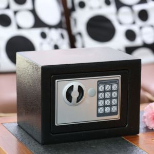 High Quality Small Electronic Fireproof Steel Safe Box With Key <b>Lock</b> <b>Digital</b> Hotel Deposit <b>for</b> Home and Office Use SL-17 Electro - Product Image 2