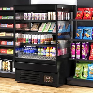 Vitrine réfrigérée commerciale ouverte de 4 pieds pour boulangerie - Product Image 5