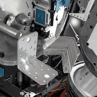 Fabrication de tôles métalliques, supports d'angle en acier inoxydable pour meubles et quincaillerie de fixation pour étagères de rangement