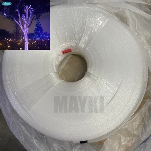 Filet de fibres optiques lumineuses, lumières en maille de fibres optiques LED, vente chaude, éclairage en maille de fibres optiques pour arbre et <span class=keywords><strong>plafond</strong></span> - Product Image 2