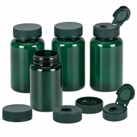 Bouteille de 300 ml en PET de qualité alimentaire avec bouchon de sécurité pour compléments alimentaires et médicaments, personnalisable