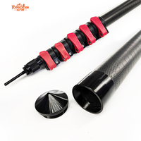 Poteau d'auvent en fibre de carbone OEM UD avec accessoire modulaire à verrouillage rapide pour équipement de camping-car de marque OEM