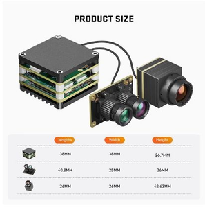 Module de suivi de cible FPV AI avec système de verrouillage thermique et double caméra pour drone, kit de guidage VisionCube ST en métal - Product Image 5