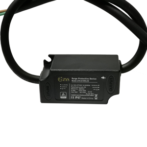 Série de protection contre les surtensions de lampadaires à LED Connexion la plus récente pour la classe <span class=keywords><strong>III</strong></span> Lightning 10kA 3P SPD - Product Image 4