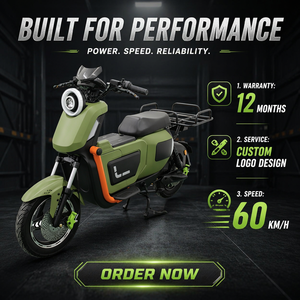 Monopattino Elettrico <span class=keywords><strong>U2</strong></span> Pro ad Alta Potenza 1500W, Pneumatici Fuoristrada da 16 Pollici 60V, con Batteria Rimovibile e Ricaricabile - Product Image 1