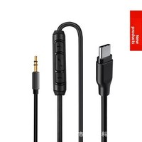 Casque de jeu filaire à suppression active du bruit (ANC) avec chargement Type-C, position réglable, cordon de 2 m en PU – Vente directe usine