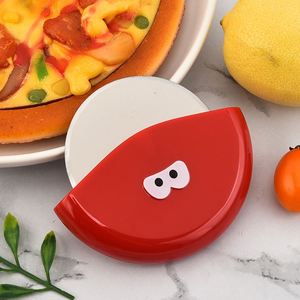 ที่ตัดพิซซ่าสแตนเลสทรงยิ้มพร้อมด้ามจับพลาสติกสำหรับทำขนม - Product Image 2