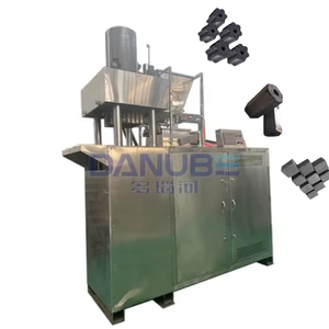 Machine de production de charbon de bois à partir de coques de noix et de coques de palmier, modèle 2025, à succès, avec moulage hydraulique - Product Image 1
