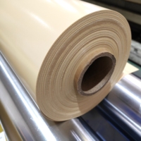 Rouleaux de bâche robuste, écologique, anti-UV, imperméable, enduite PVC+Polyester - Tissu de couverture pour voiture et camion, poids moyen 650 g/m²