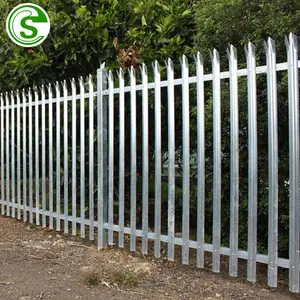 Heavy duty Security W palizzata scherma D sezione recinzione palizzata per giardino