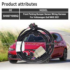 5H0971095Q 前停车传感器线束适用于大众高尔夫 MK8 2021 汽车电缆组件 电缆线束 电线 电缆 - Product Image 3