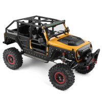 WLtoys 1:10 Rock Crawler 4WD Voiture RC Électrique avec Moteur Brossé 2.4GHz - Jouet d'escalade tout-terrain