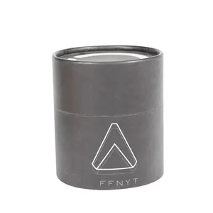 Custom Printed logo manufacturer cylinder gift watch cardboard box kraft paper tubes packaging