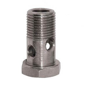 Chine fabrication 304 316 <span class=keywords><strong>vis</strong></span> à boulon creux hexagonales filetées en acier inoxydable avec trou au milieu - Product Image 3