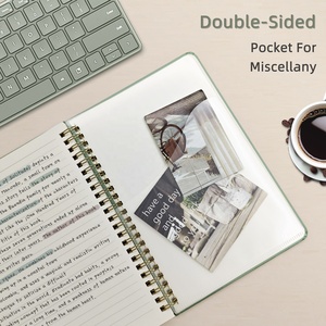 2025 buku catatan harian jurnal cetak kustom catatan harian 100gsm kertas notebook spiral sampul keras - Product Image 6