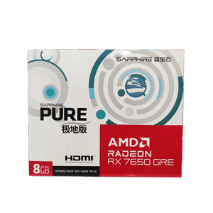 Tarjeta Gráfica para Juegos SAPPHIRE PURE Radeon 7650 GRE de 8GB, GPU 7650 GRE, Tarjeta de Video RX7650 GRE para PC de Escritorio para Juegos en 1440P - Product Image 1