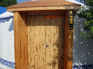 Yurte mongole <span class=keywords><strong>en</strong></span> <span class=keywords><strong>bois</strong></span> de 4,5 m, 5 m, 8 m, utilisée pour le camping <span class=keywords><strong>en</strong></span> plein air - Product Image 4