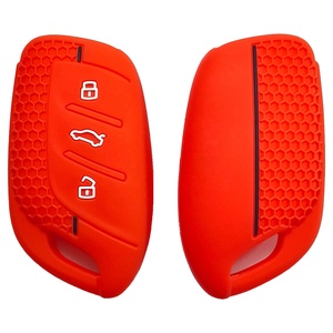 Housse de clé de voiture en silicone, texture nid d'abeille, légère, résistante aux rayures, pour SAIC MG HS ZS MG5 MG6 Roewe I5 I6 <span class=keywords><strong>RX3</strong></span> RX5 3 - Product Image 2