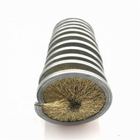 Prix usine Nylon vers l'intérieur enroulé à l'intérieur de la brosse en spirale pour le nettoyage du fil polissage détartrage