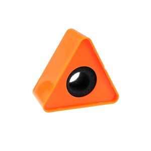 Прочный 40 мм с отверстиями ABS пластиковый микрофон для телеинтервью кардиоидный Полярный узор с разъемом XLR черный треугольный логотип флаг - Product Image 4