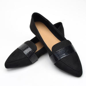 Spring and Summer Pointy Single <strong>Shoe</strong> <strong>Women</strong> Cloth Flat <strong>Shoe</strong> <strong>Boat</strong> - Product Image 5