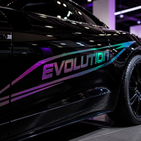 Autocollant de voiture effet caméléon 'Oil Slick' à changement de couleur, en vinyle métallisé pour carrosserie, graphiques de personnalisation de véhicule