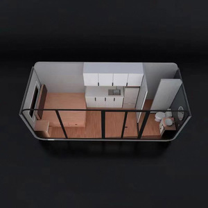 Cabine Apple détachable Maison pour parcs Appartements Immeubles de bureaux Hôtels Panneau sandwich extérieur Conteneur extensible en acier - Product Image 2