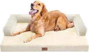 Cama de Lujo para Mascotas, Cómoda para Todas las Estaciones, con Funda de Terciopelo Extraíble, Antideslizante, Ortopédica, Ideal para Minoristas (OEM y ODM) - Product Image 4