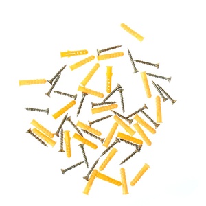 สกรูยึดไม้ด้วยตนเอง,ปลั๊กผนังขยายคอนกรีตพลาสติก - Product Image 6