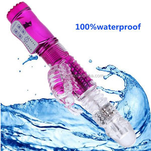 JoyPark donne giocattolo del sesso Clit-spot stimolazione <span class=keywords><strong>USB</strong></span> caricatore rotazione elettrica vibratori testa rotante coniglio vibratore per le donne - Product Image 4