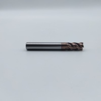 Outils de fraisage CNC en acier rapide K-Tiger, 4 cannelures, revêtement ALTiN, précision 0,002-0,003 mm, pour machines de découpe OEM/ODM