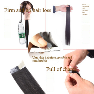 Extensions de cheveux chinois Remy invisibles à faire soi-même, bandes adhésives Skin Weft Ins XS, modèle de cheveux sans couture toutes couleurs - Product Image 5