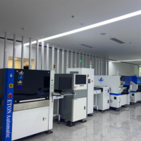 Impresora SMT semi stencil, máquina de serigrafía PCB para línea de producción de luz LED