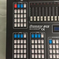 BOTAI DMX512 Console de contrôle d'éclairage manuel avec écran LCD 512 canaux effets intégrés 220V 8A courant de sortie
