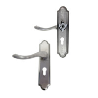 Serrure de porte personnalisée en acier inoxydable durable, silencieuse, pour hôtel, bureau et porte en bois, avec mécanisme à clé.