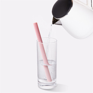 <b>Reusable</b> Silicone Heart Shaped Drink <b>Straw</b> - Product Image 5