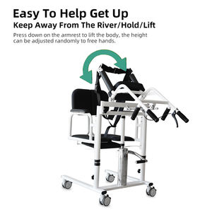 Alat Bantu Jalan Lipat Multifungsi Hidrolik Tipe Baru untuk Lansia, Pasien Stroke Hemiplegia, dan Penyandang Disabilitas - Product Image 2