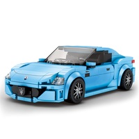 GranTurismo 1: 24 Maserati, producto autorizado a nivel mundial, juego de bloques de construcción de diseño Original, 384 Uds., modelo de coche de carreras superdeportivo