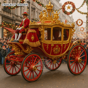 Fabricant de chariots de mariage royaux en vente, personnalisables, avec climatisation et éclairage LED. - Product Image 2