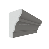 Moulures décoratives en mousse EPS pour murs extérieurs, corniche légère, imperméable, ignifuge, écologique, installation facile, garniture pour villa