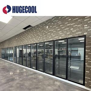 Hugecool Supermarket Display Walk in Cooler Puerta de vidrio Habitación frigorífica para bebidas en EE. UU. - Product Image 5
