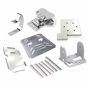 Pieza de repuesto automotriz de precisión Hoja automática Soldadura Estampado Doblado Metal Acero Aluminio Hoja Marco Caja Parte Fabricación de metal - Product Image 1