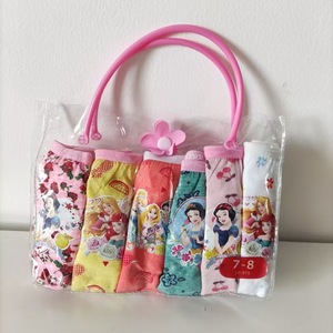 <span class=keywords><strong>Mutandine</strong></span> triangolari da <span class=keywords><strong>bambina</strong></span> in cotone a cartoni animati con 6 confezioni per bambine taglie 3T-12T - Product Image 4