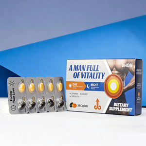 Integratore Naturale per l'Erezione Maschile con Ginseng, Vendita Diretta dalla Fabbrica OEM, Capsule per Migliorare la Resistenza e la Forza a Lunga Durata - Product Image 1