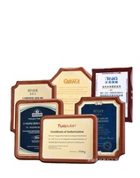 Bois métal plaque haut de gamme médaille distribution franchisé marque autorisation lettre prix honneur plaque trophée, Usine en gros